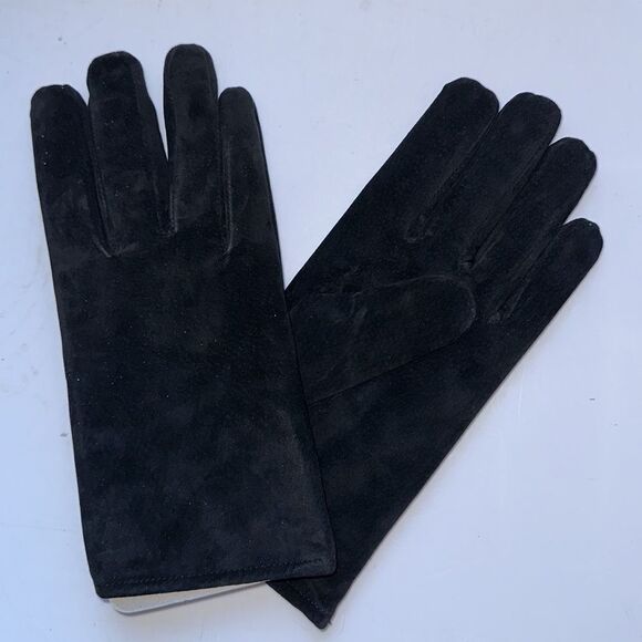 New in box Sensations by Isotoner black fleece lined X-large gloves - Picture 6 of 6